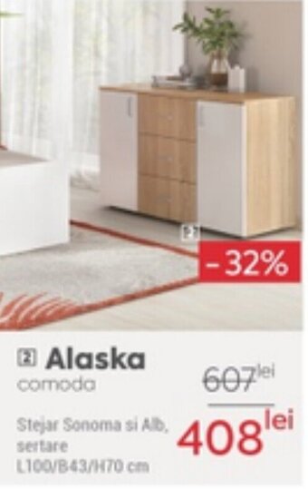Mobila Videnov Alaska comoda Ofertă