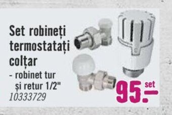 Hornbach Set robineţi termostatați colţar Ofertă