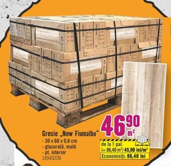 Hornbach Gresie ,,New Fiumalbo" Ofertă