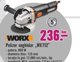 Hornbach Polizor unghiular „WX712“ Ofertă