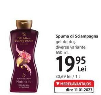 DM Spuma di Sciampagna Ofertă