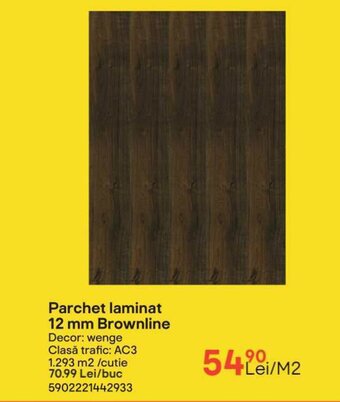 Brico Depôt Parchet laminat 12 mm Brownline Ofertă