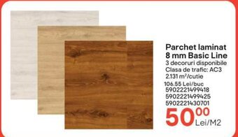 Brico Depôt Parchet laminat 8 mm Basic Line Ofertă