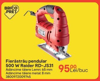 Brico Depôt Fierăstrău pendular 500 W Ofertă