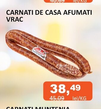 Unicarm CARNATI DE CASA AFUMATI VRAC Ofertă