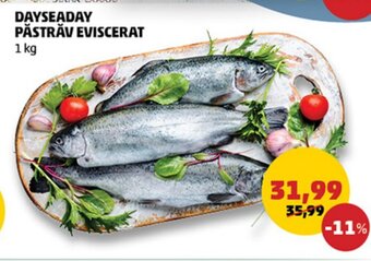 Penny DAYSEADAY PĂSTRĂV EVISCERAT 1 kg Ofertă