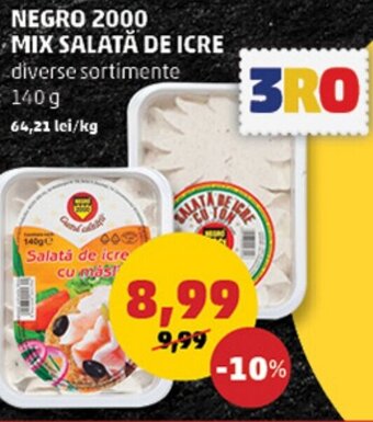 Penny NEGRO 2000 MIX SALATĂ DE ICRE Ofertă