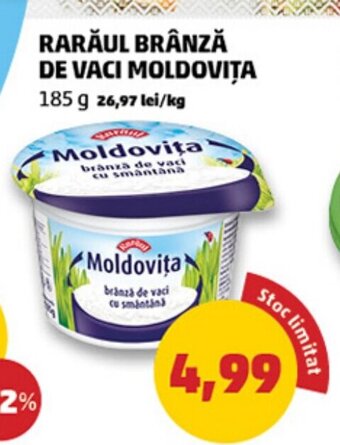 Penny RARĂUL BRÂNZĂ DE VACI MOLDOVIȚA Ofertă