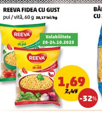 Penny REEVA FIDEA CU GUST Ofertă