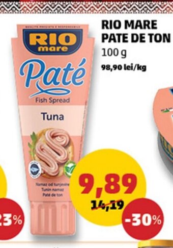 Penny RIO MARE PATE DE TON Ofertă
