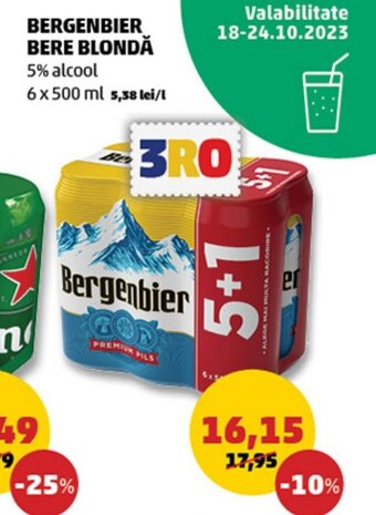 Penny BERGENBIER BERE BLONDĂ Ofertă