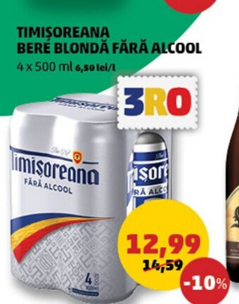 Penny TIMIŞOREANA BERE BLONDĂ FĂRĂ ALCOOL Ofertă