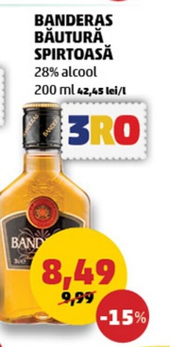 Penny BANDERAS BĂUTURĂ SPIRTOASĂ Ofertă