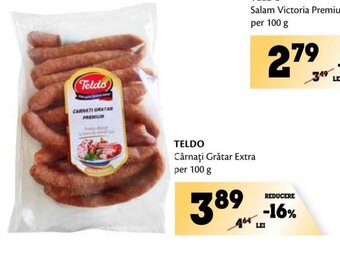 Annabella TELDO Cârnați Grătar Extra per 100 g Ofertă
