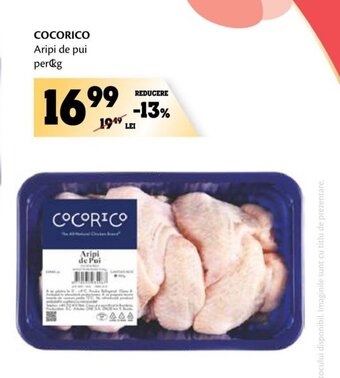 COCORICO Aripi de pui per g