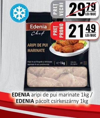 CBA EDENIA aripi de pui marinate 1kg Ofertă