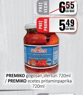 CBA PREMIKO gogoşari, sferturi 720ml Ofertă