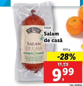 Lidl Salam de casă Ofertă