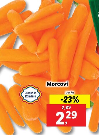Lidl Morcovi Ofertă