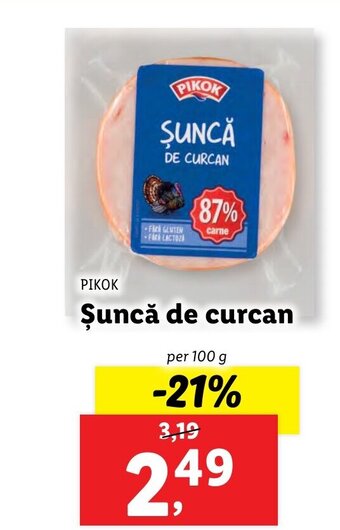 Lidl Şuncă de curcan Ofertă