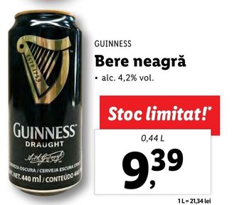 Lidl Bere neagră Ofertă