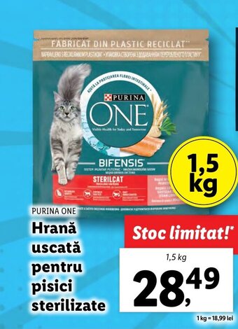 Lidl Hrană uscată pentru pisici sterilizate Ofertă