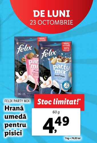 Lidl Hrană umedă pentru pisici Ofertă