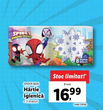 Lidl Hârtie igienică Ofertă