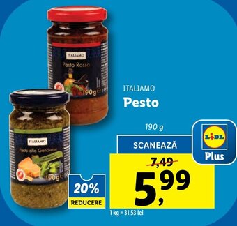 Lidl Pesto Ofertă