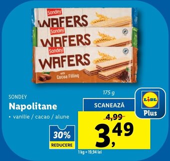 Lidl Napolitane Ofertă
