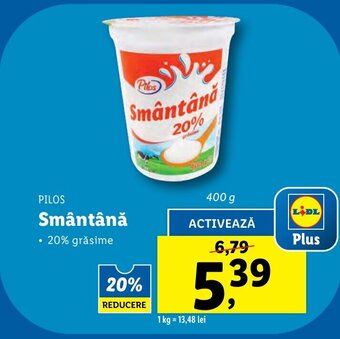 Lidl Smântână Ofertă