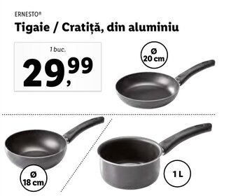 Lidl Tigaie / Cratiță, din aluminiu Ofertă