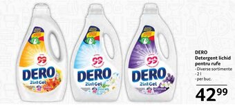 Selgros DERO Detergent lichid pentru rufe Ofertă