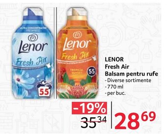Selgros LENOR Balsam pentru rufe Ofertă