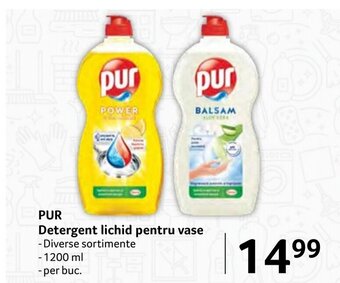 Selgros PUR Detergent lichid pentru vase Ofertă
