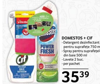 Selgros DOMESTOS + CIF Ofertă