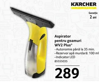 Selgros Aspirator pentru geamuri WV2 Plus* Ofertă