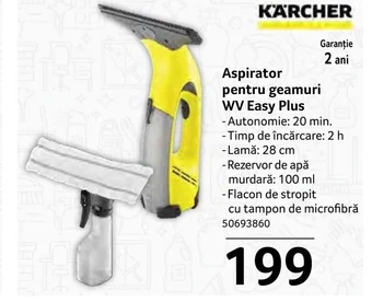 Selgros Aspirator pentru geamuri WV Easy Plus Ofertă
