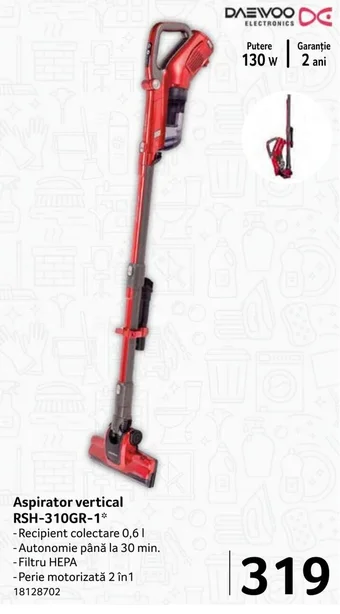 Aspirator vertical RSH-310GR-1*