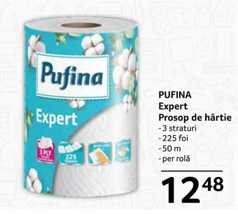 Selgros PUFINA Expert Prosop de hârtie Ofertă