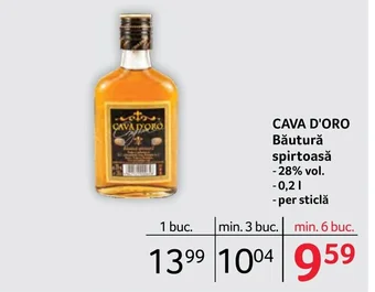 Selgros CAVA D'ORO Băutură spirtoasă Ofertă