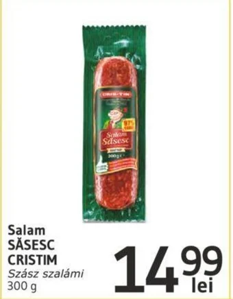 Supeco Salam SĂSESC CRISTIM Szász szalámi Ofertă