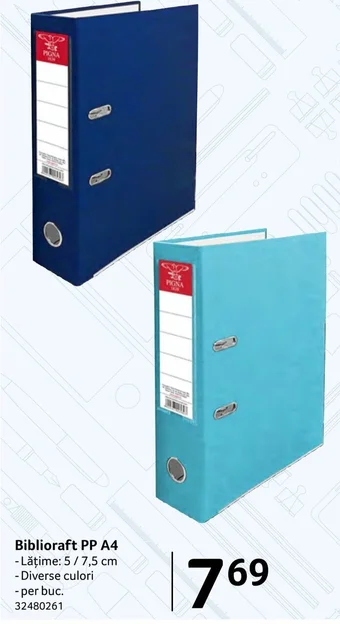 Selgros Biblioraft PP A4 Ofertă