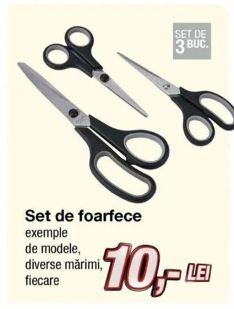 Kik Set de foarfece Ofertă