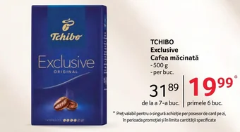 Selgros TCHIBO Exclusive Cafea măcinată Ofertă