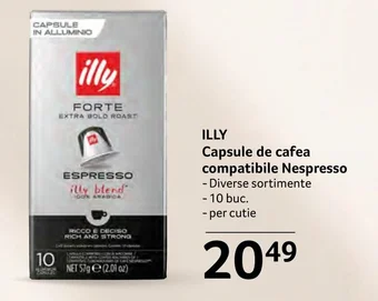 Selgros ILLY Capsule de cafea compatibile Nespresso Ofertă