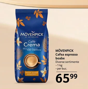 Selgros MÖVENPICK Cafea espresso boabe Ofertă