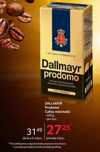 DALLMAYR Prodomo Cafea măcinată