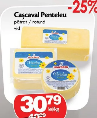 Unicarm Caşcaval Penteleu Ofertă
