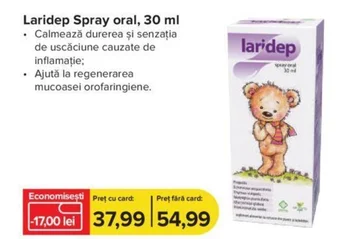 Laridep Spray oral, 30 ml